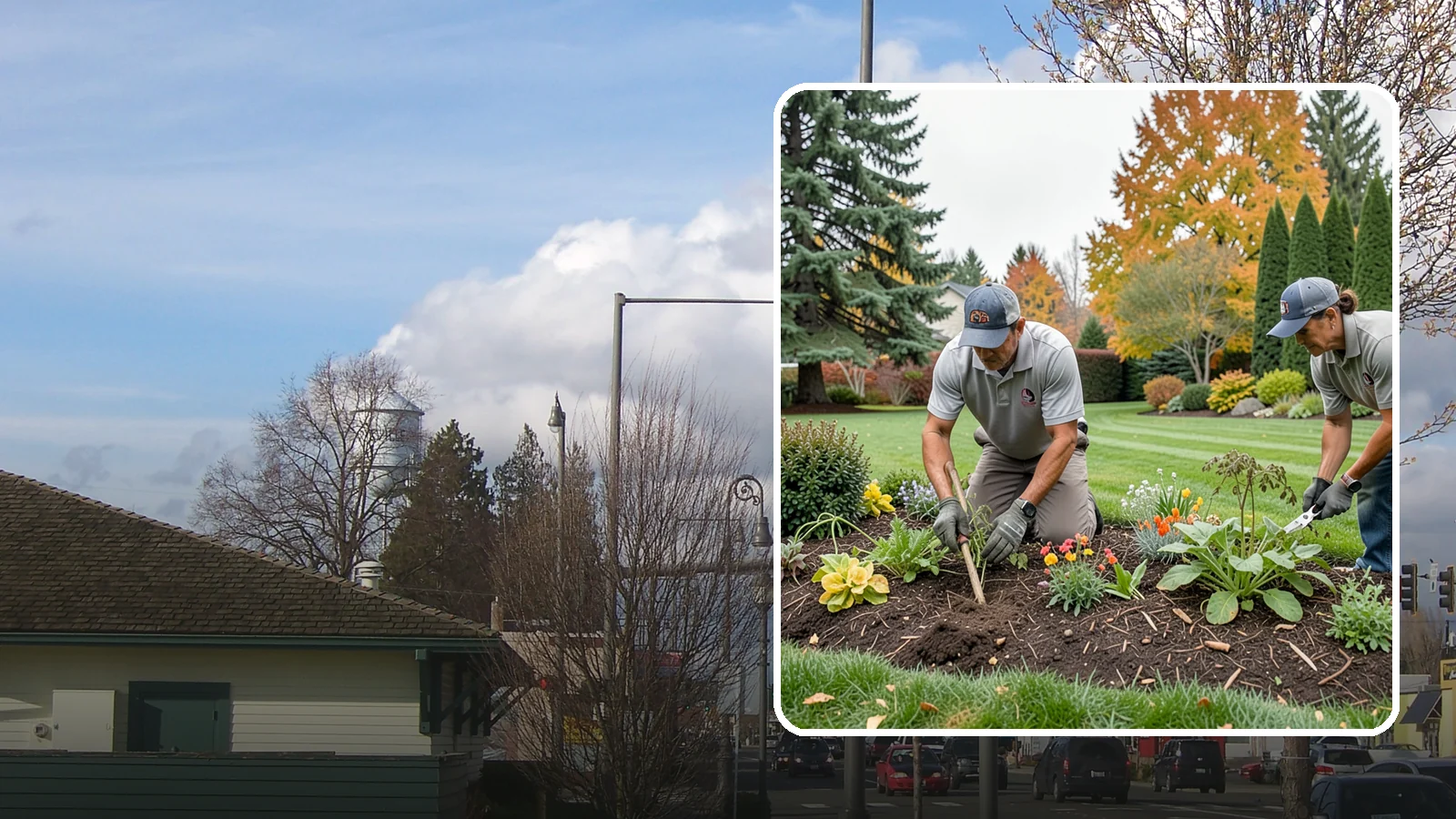 Bed Weeding in Marysville, Snohomish County, WA - Thorough weeding of planting beds to keep them clean, healthy, and looking their best.