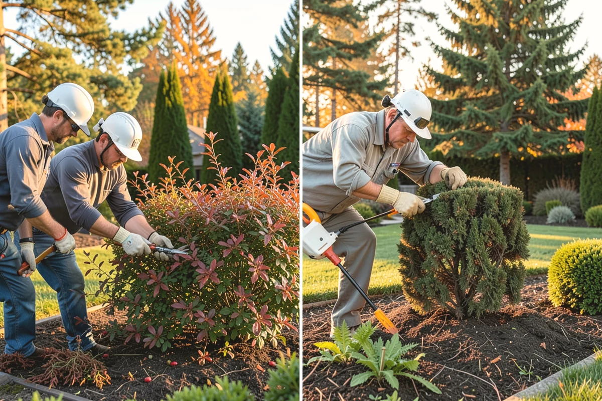 Bed Weeding in Monroe, Snohomish County, WA - Assess weed types and pressure