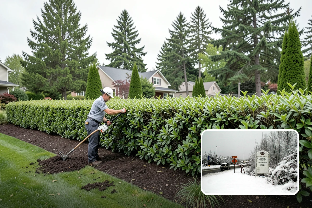 Bed Weeding in Newcastle, King County, WA - Clean, tidy beds that look cared for