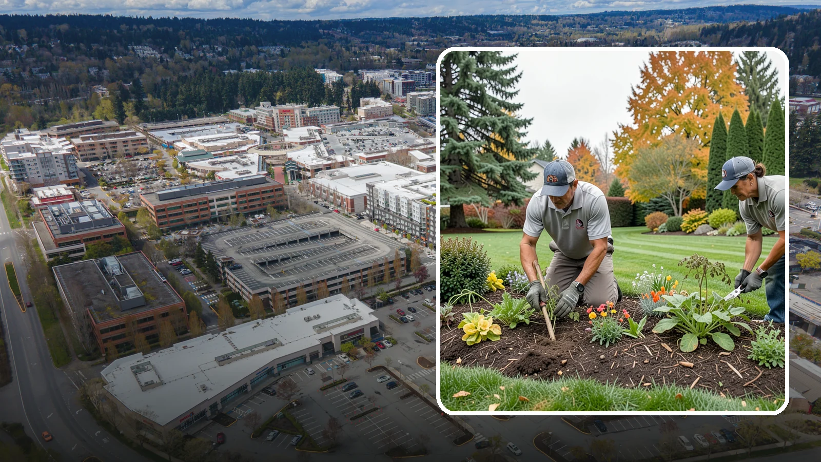 Bed Weeding in Redmond, King County, WA - Thorough weeding of planting beds to keep them clean, healthy, and looking their best.