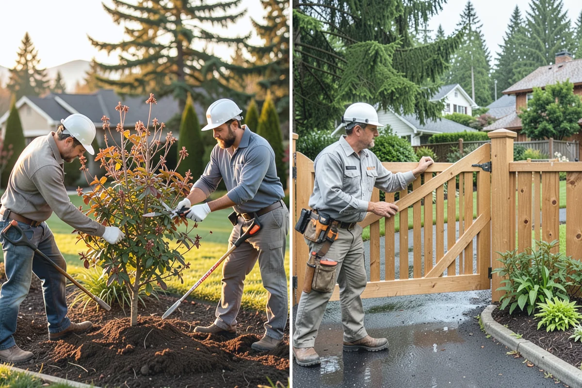 Bed Weeding in Redmond, King County, WA - Assess weed types and pressure
