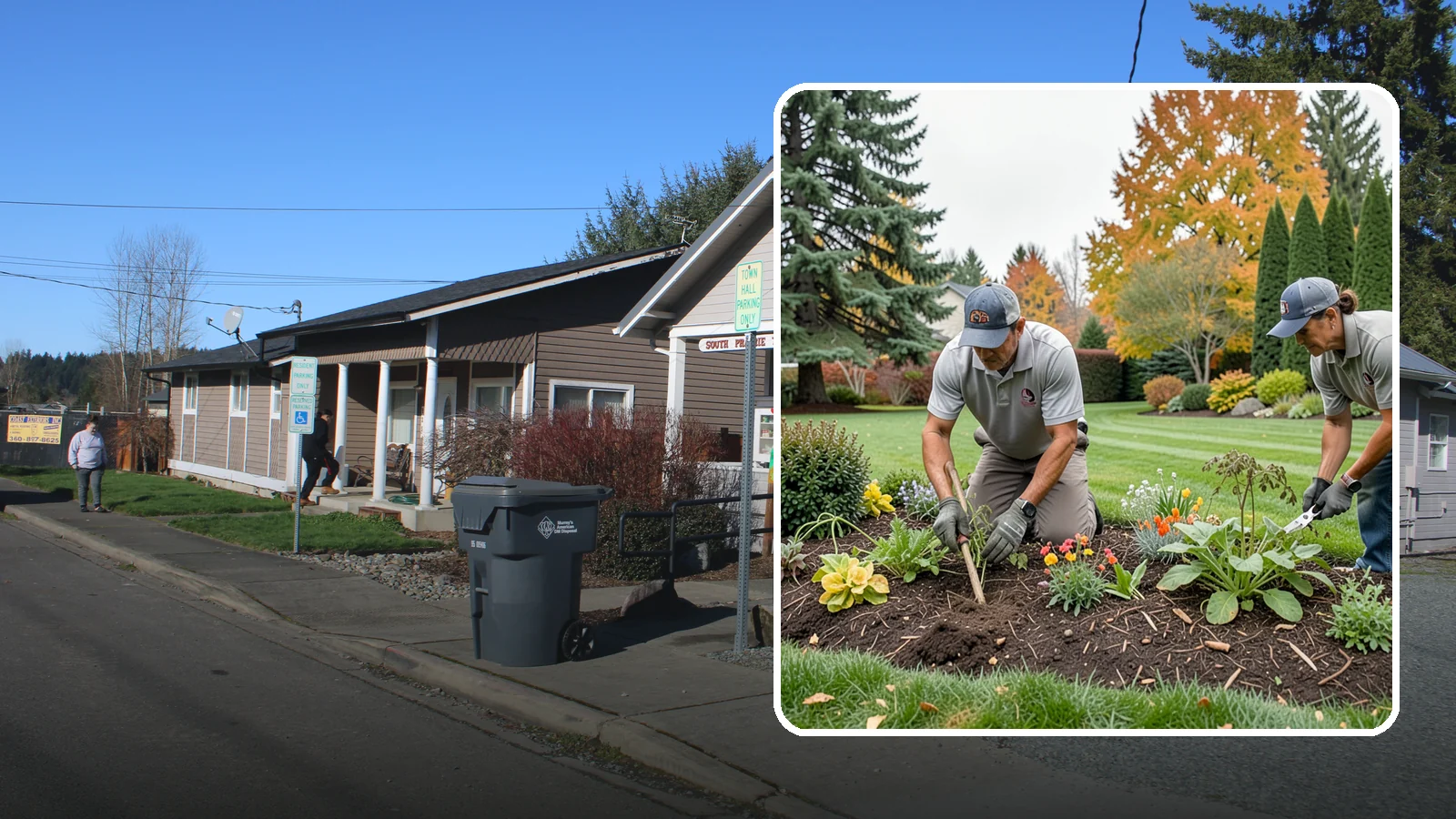 Bed Weeding in South Prairie, Pierce County, WA - Thorough weeding of planting beds to keep them clean, healthy, and looking their best.