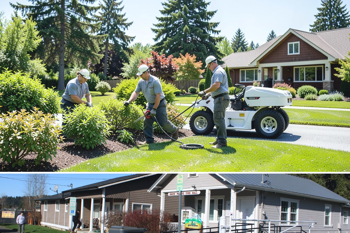 Bed Weeding in South Prairie, Pierce County, WA - Most active spring through fall