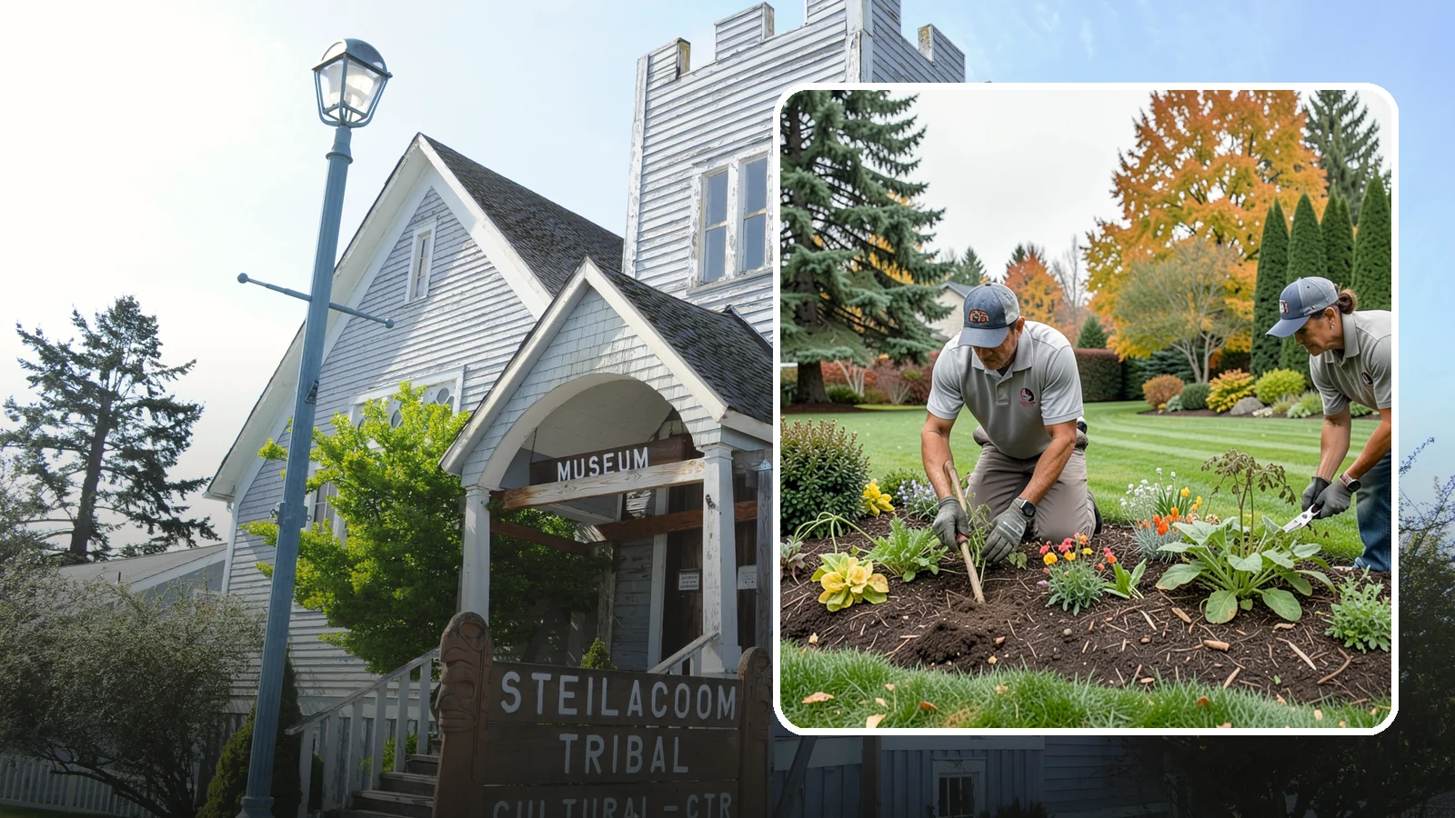 Bed Weeding in Steilacoom, Pierce County, WA - Thorough weeding of planting beds to keep them clean, healthy, and looking their best.