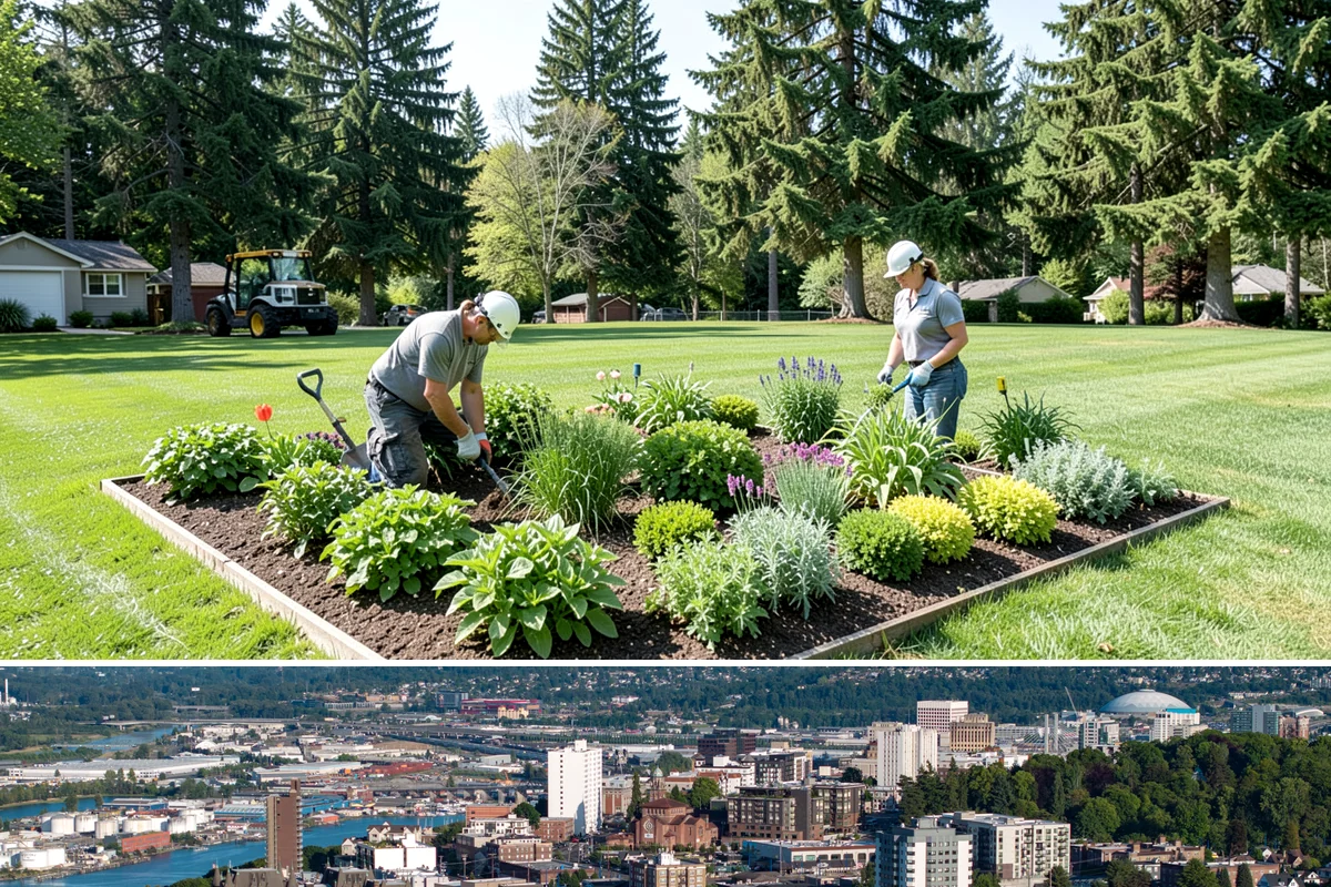 Bed Weeding in Tacoma, Pierce County, WA - Most active spring through fall