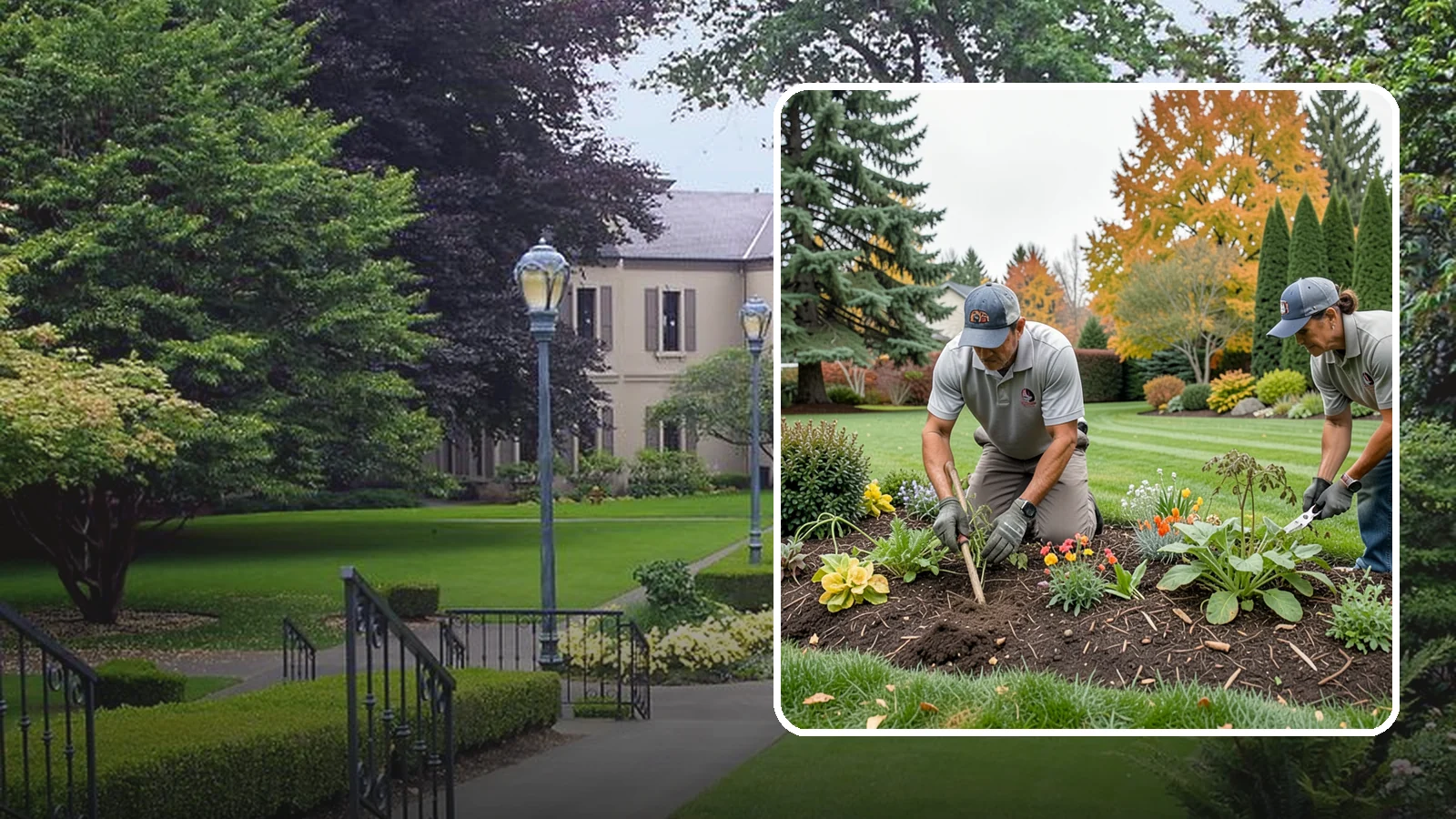 Bed Weeding in Woodinville, King County, WA - Thorough weeding of planting beds to keep them clean, healthy, and looking their best.