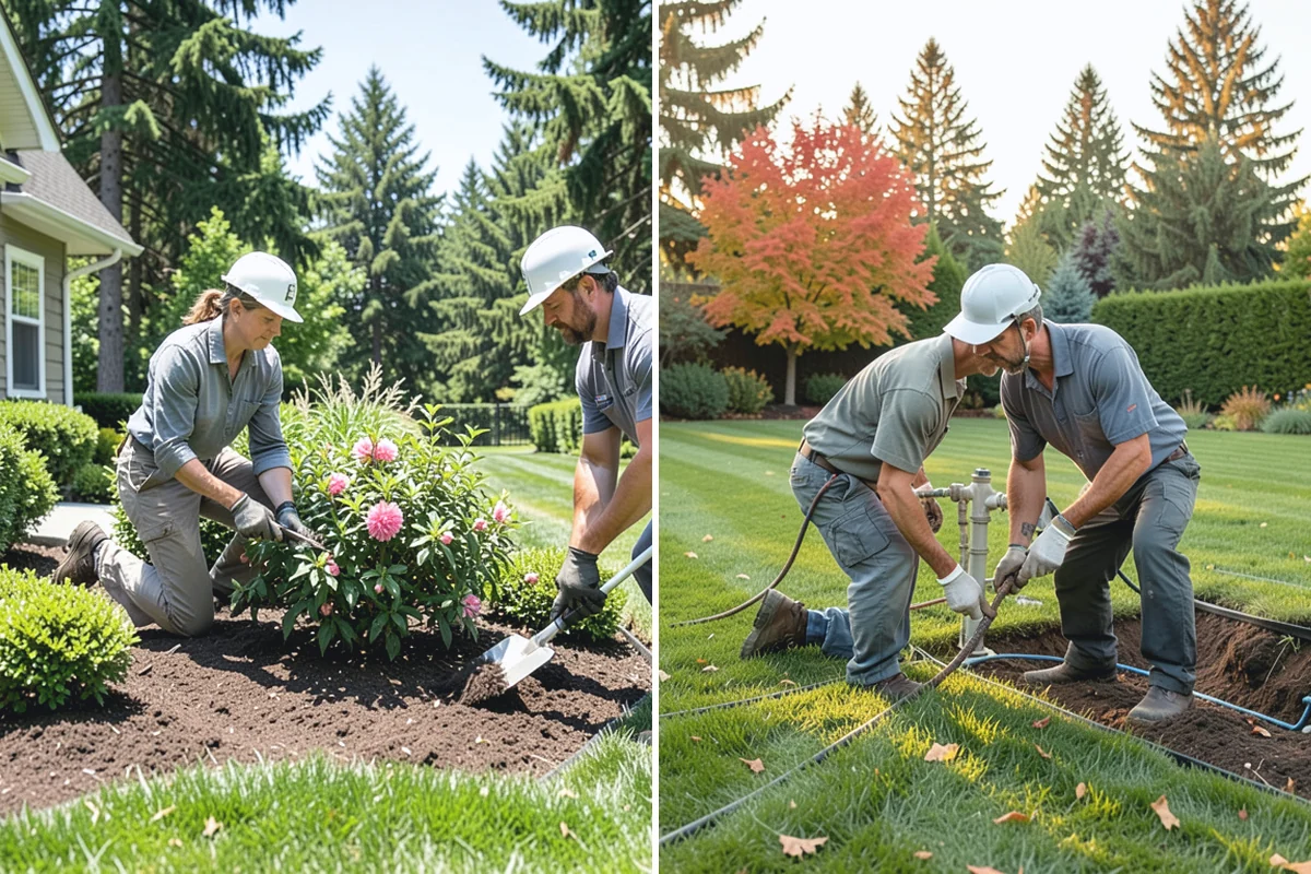 Bed Weeding in Woodinville, King County, WA - Assess weed types and pressure