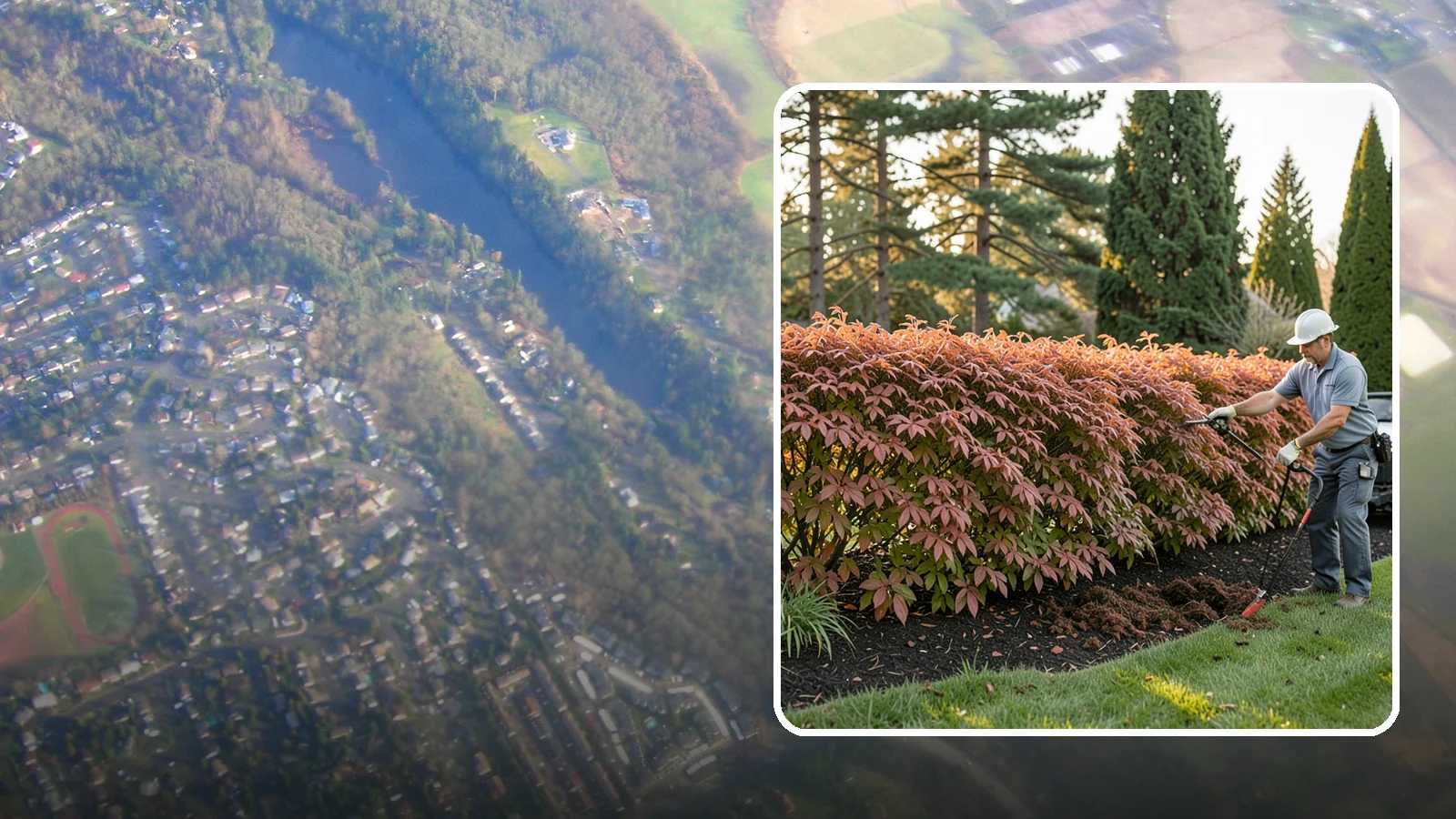 Beech Hedge Trimming in Algona, King County, WA - Specialist beech hedge trimming that maintains dense summer green and the coppery winter leaves this deciduous hedge is loved for.