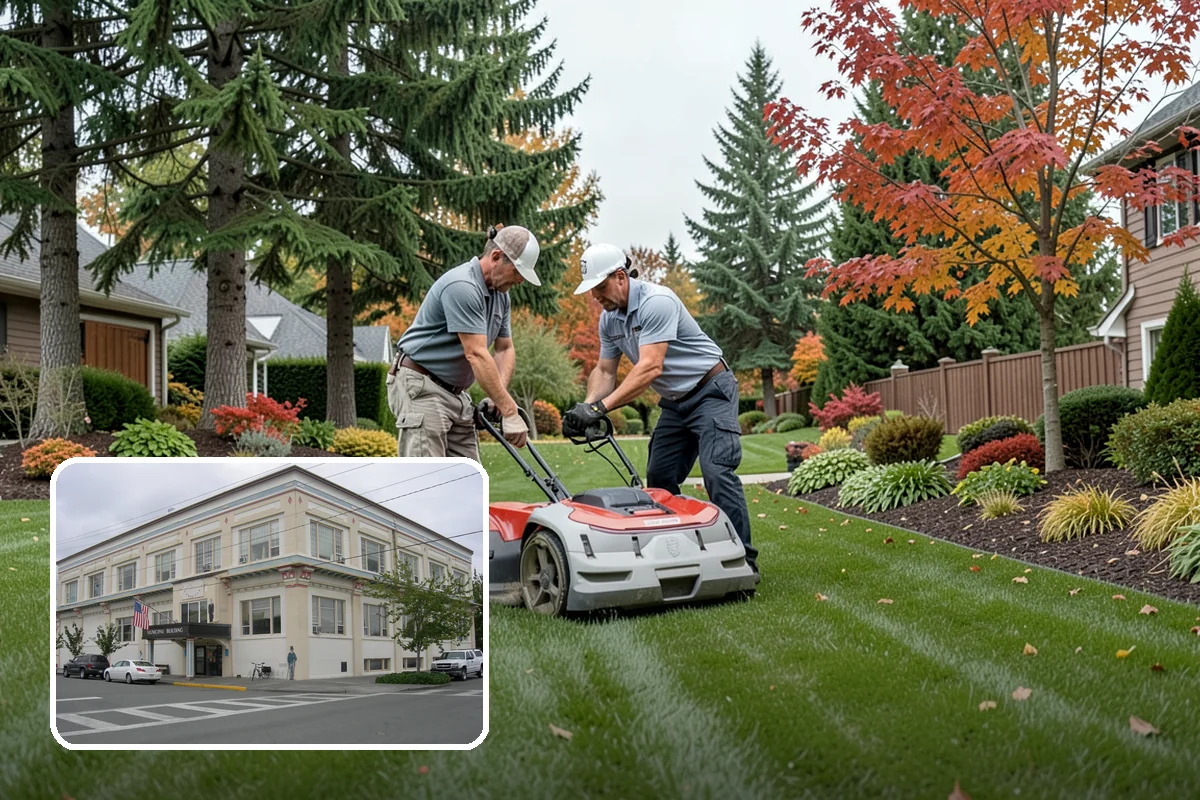 Beech Hedge Trimming in Anacortes, Skagit County, WA - Provides dense green screening through summer