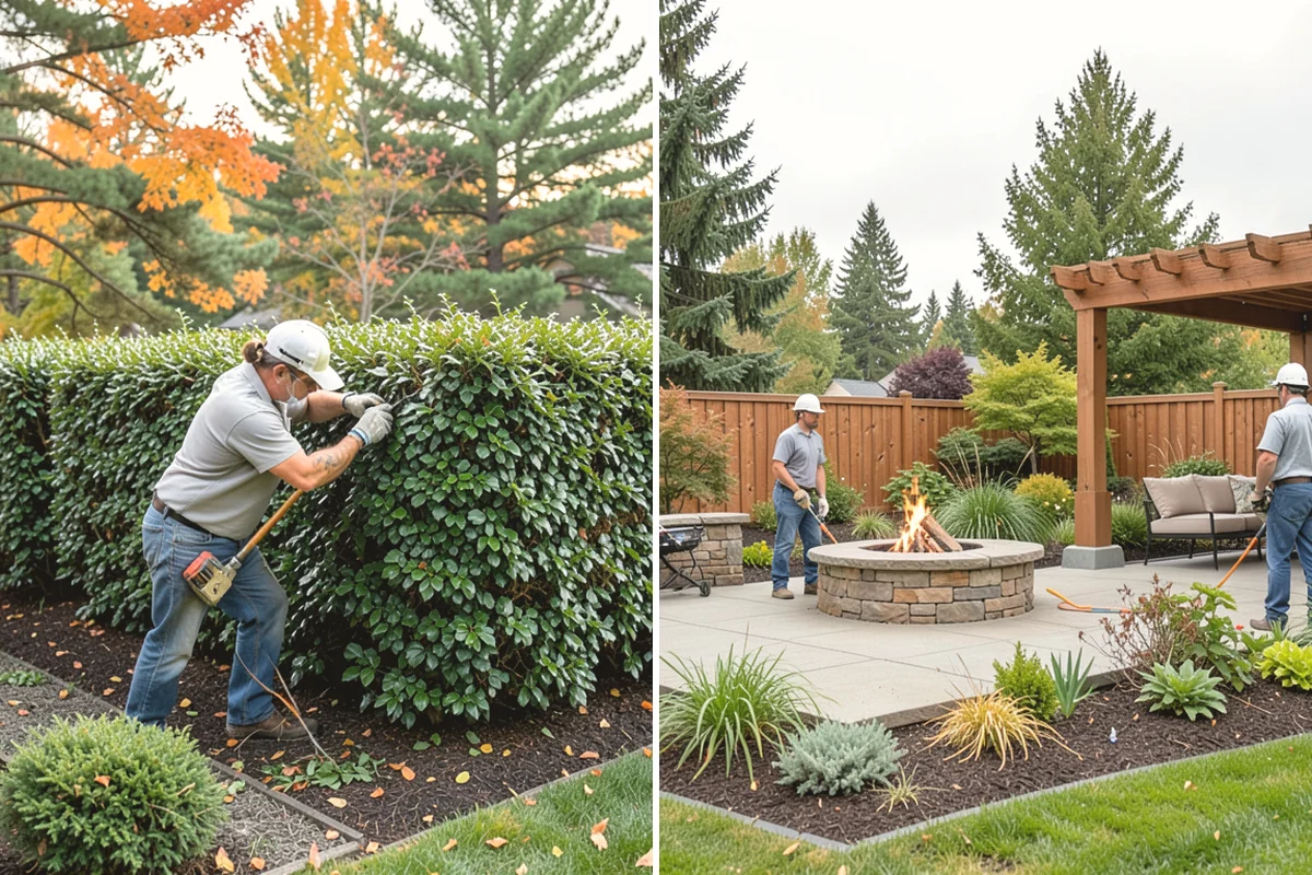 Beech Hedge Trimming in Black Diamond, King County, WA - Assess the branch framework and current density