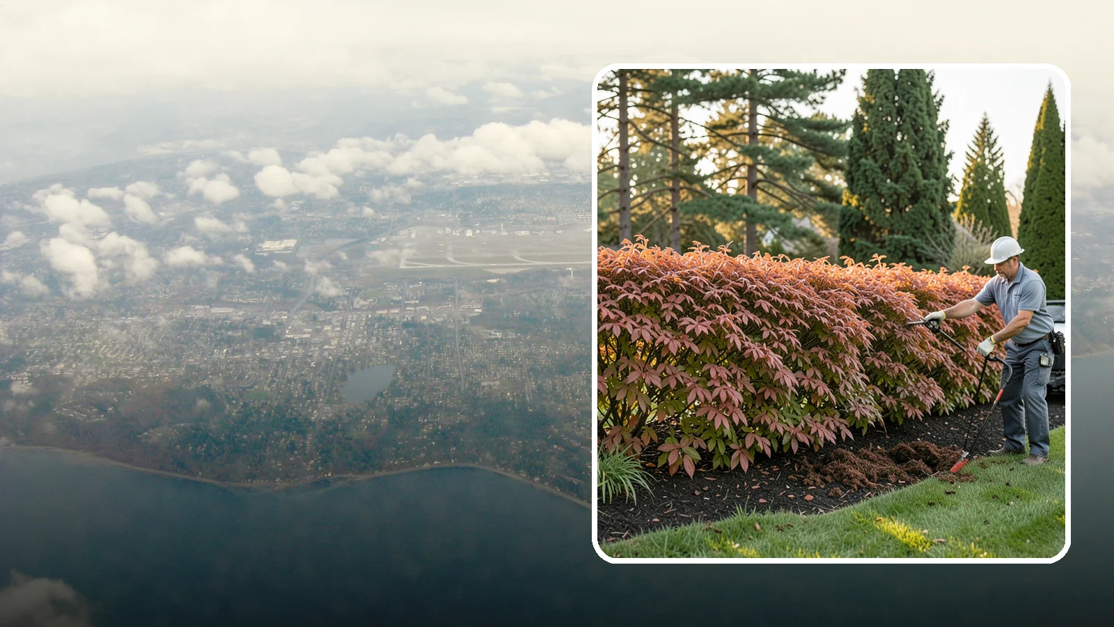Beech Hedge Trimming in Burien, King County, WA - Specialist beech hedge trimming that maintains dense summer green and the coppery winter leaves this deciduous hedge is loved for.