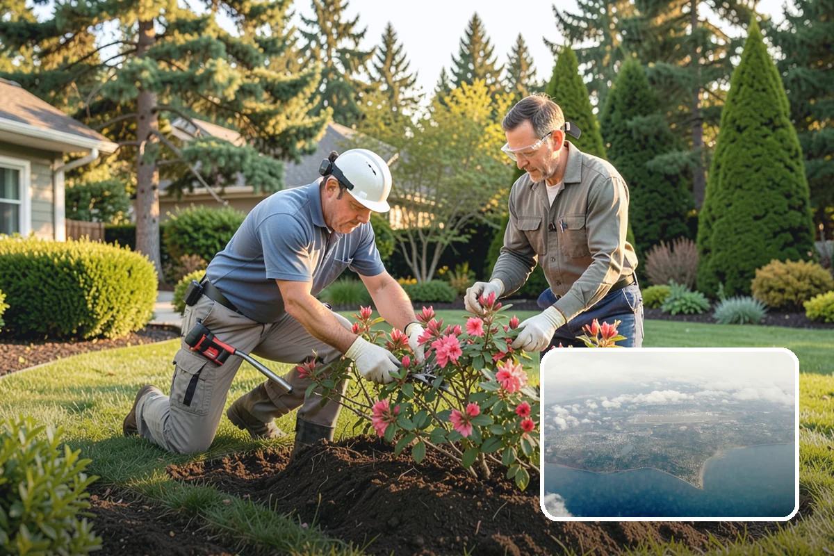 Beech Hedge Trimming in Burien, King County, WA - Provides dense green screening through summer