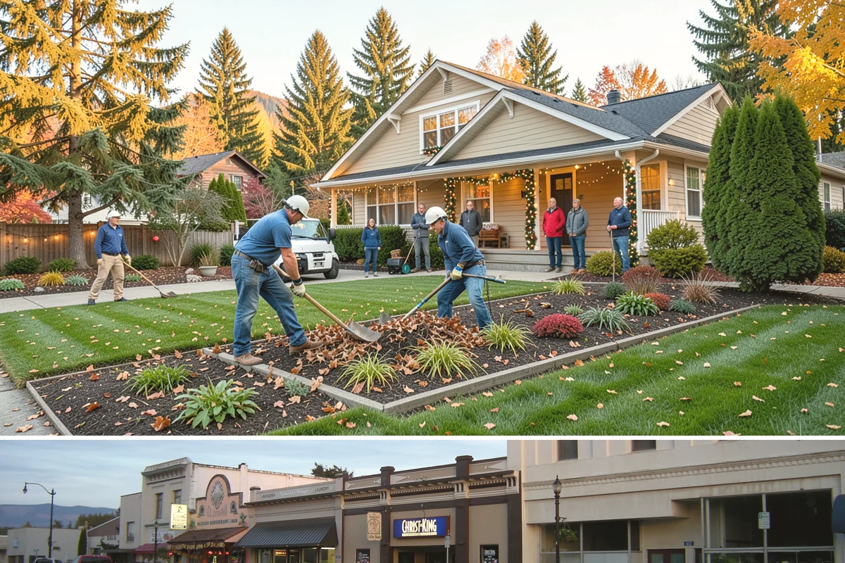 Beech Hedge Trimming in Burlington, Skagit County, WA - Give the main shaping trim in late summer to lock in winter leaf retention