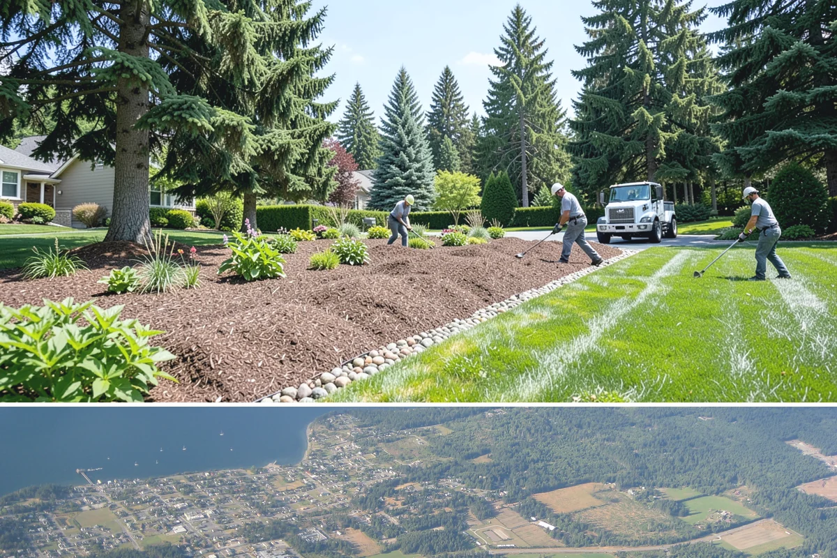 Beech Hedge Trimming in Coupeville, Island County, WA - Give the main shaping trim in late summer to lock in winter leaf retention