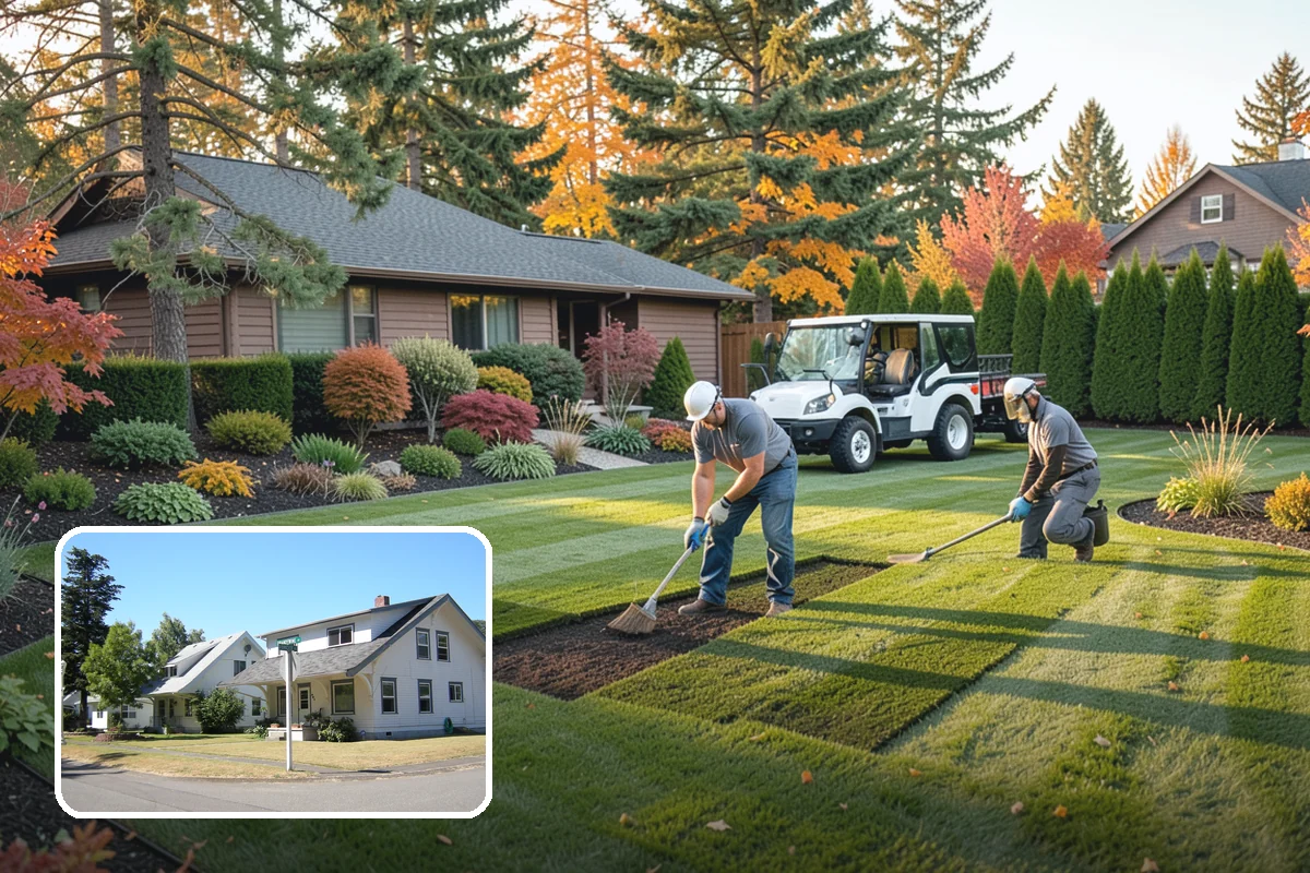 Beech Hedge Trimming in DuPont, Pierce County, WA - Provides dense green screening through summer