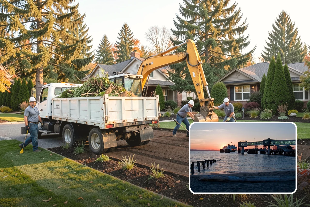 Beech Hedge Trimming in Edmonds, Snohomish County, WA - Provides dense green screening through summer