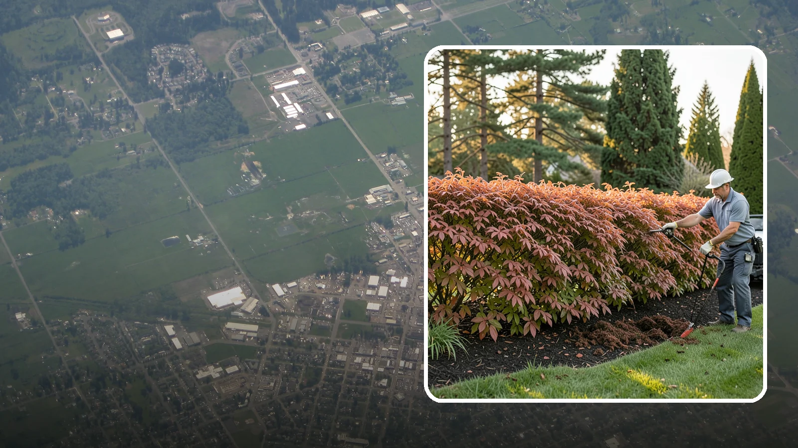 Beech Hedge Trimming in Enumclaw, King County, WA - Specialist beech hedge trimming that maintains dense summer green and the coppery winter leaves this deciduous hedge is loved for.