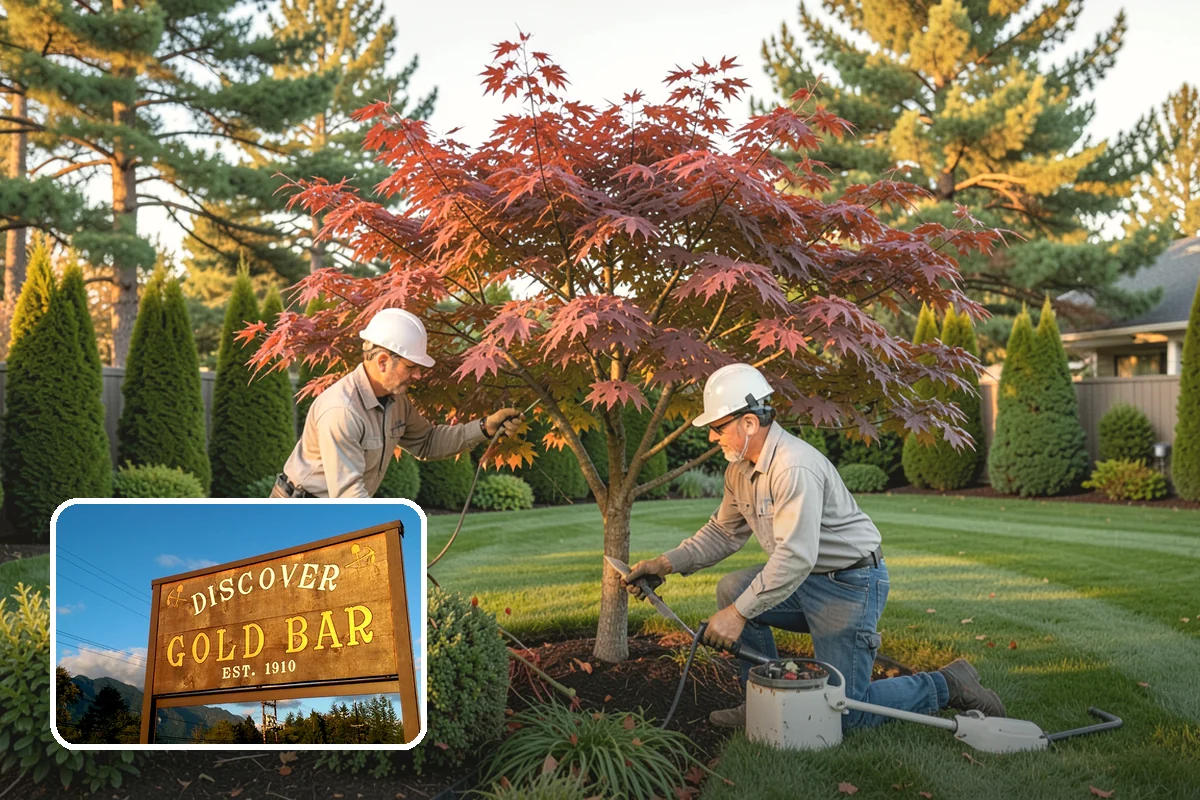 Beech Hedge Trimming in Gold Bar, Snohomish County, WA - Provides dense green screening through summer