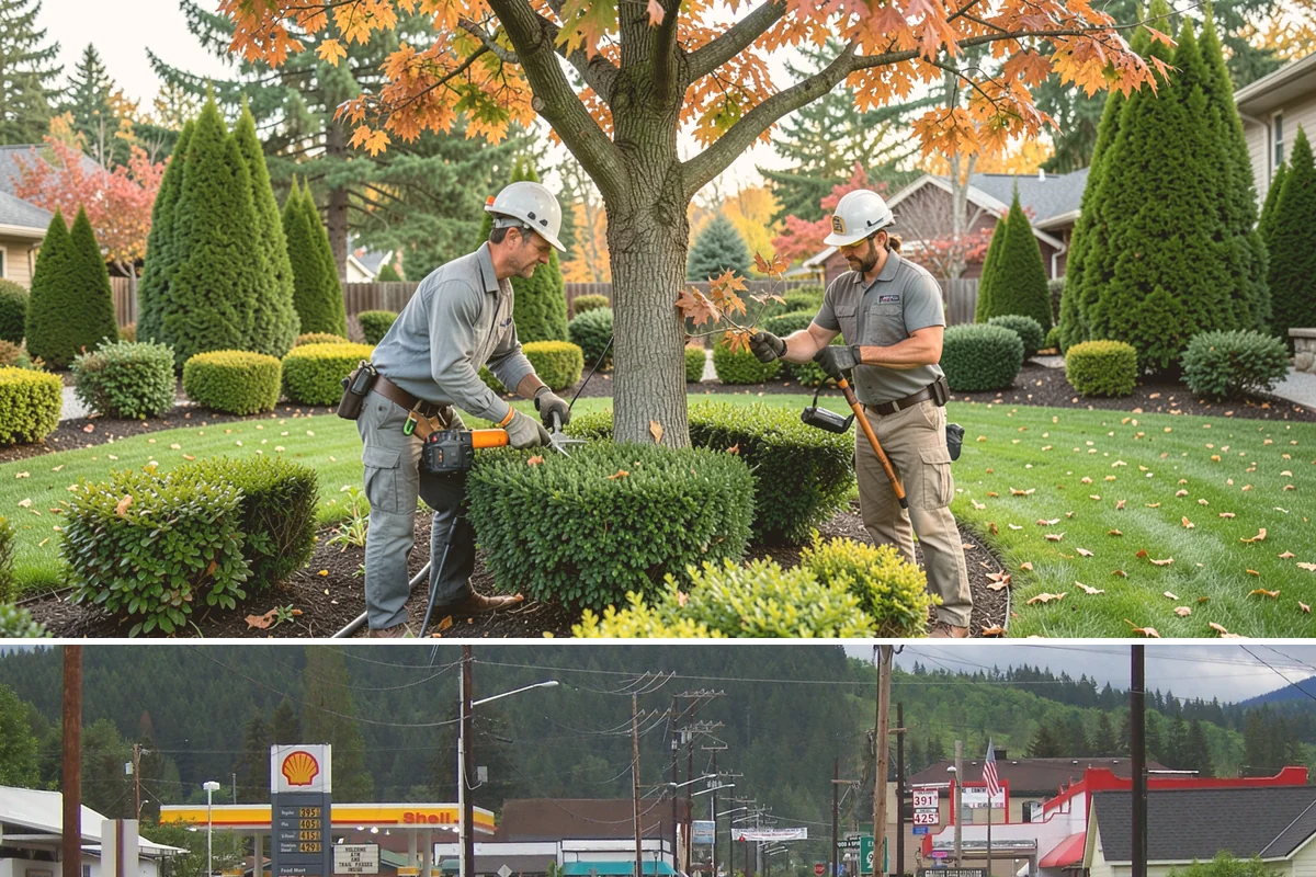 Beech Hedge Trimming in Granite Falls, Snohomish County, WA - Give the main shaping trim in late summer to lock in winter leaf retention