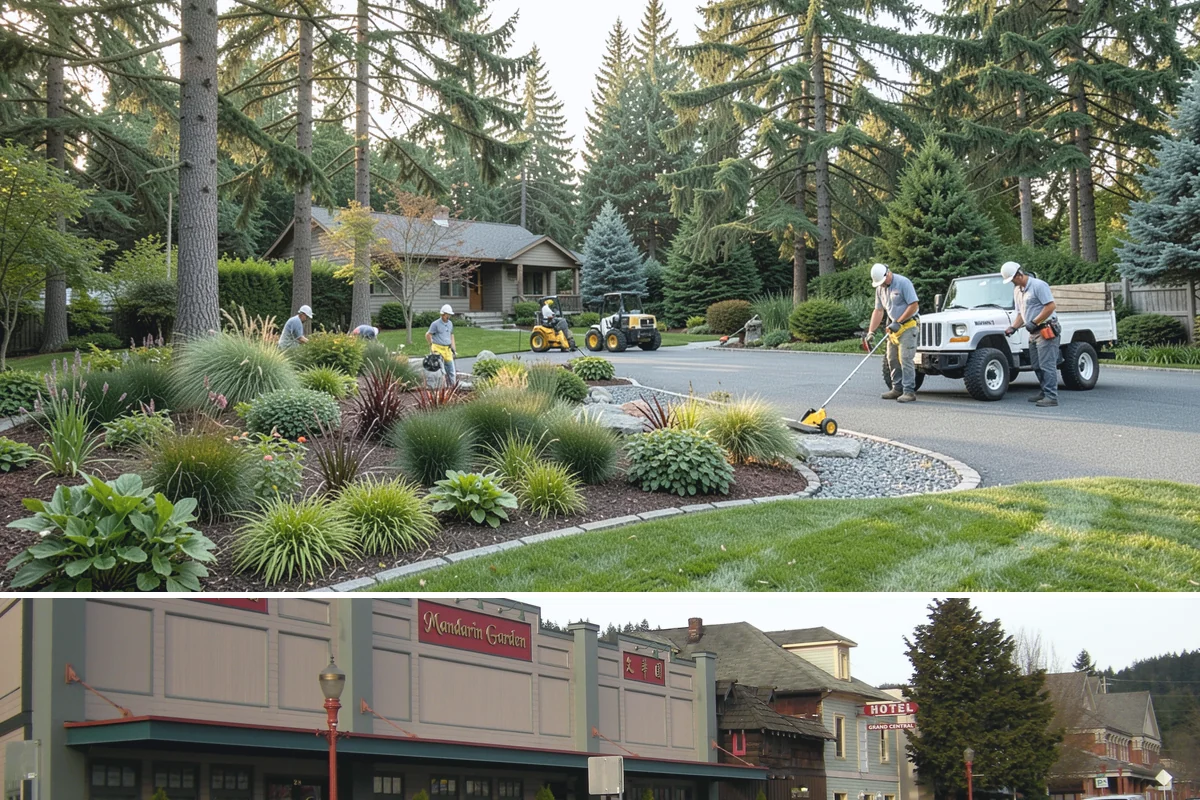 Beech Hedge Trimming in Issaquah, King County, WA - Give the main shaping trim in late summer to lock in winter leaf retention