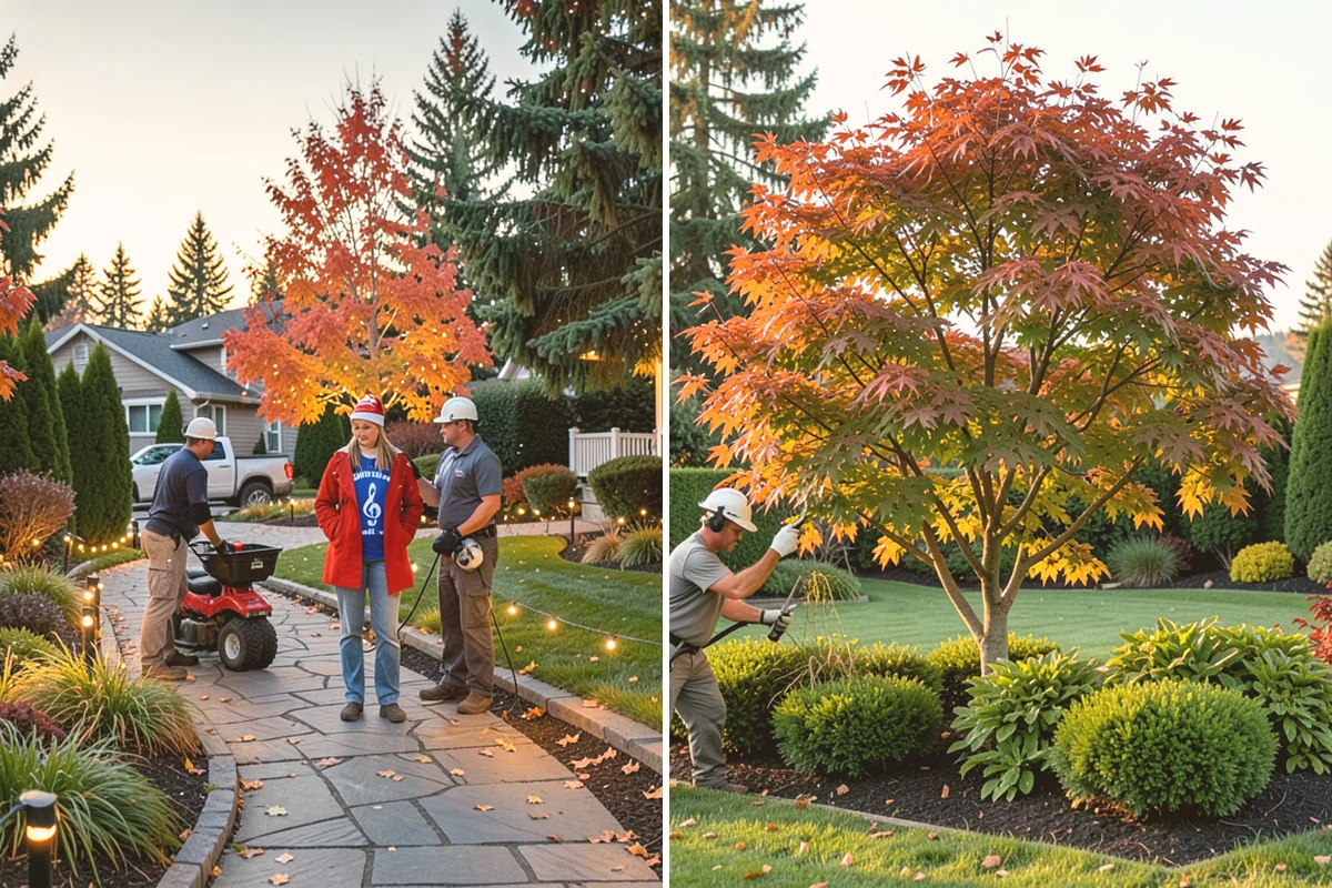Beech Hedge Trimming in Kent, King County, WA - Assess the branch framework and current density