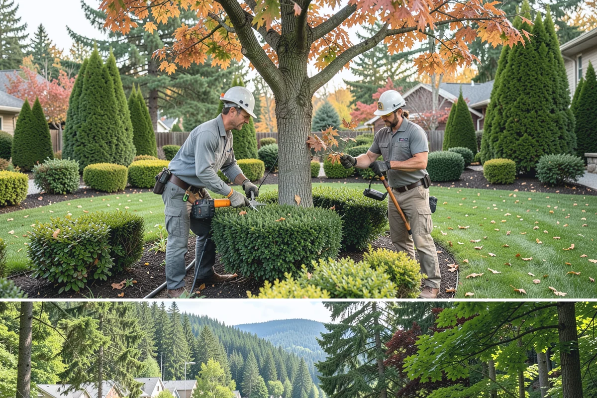 Beech Hedge Trimming in Lake Forest Park, King County, WA - Give the main shaping trim in late summer to lock in winter leaf retention