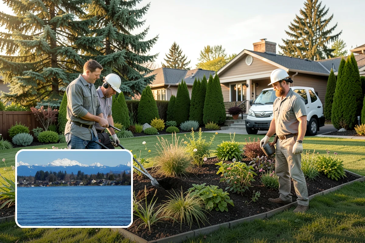 Beech Hedge Trimming in Lake Stevens, Snohomish County, WA - Provides dense green screening through summer