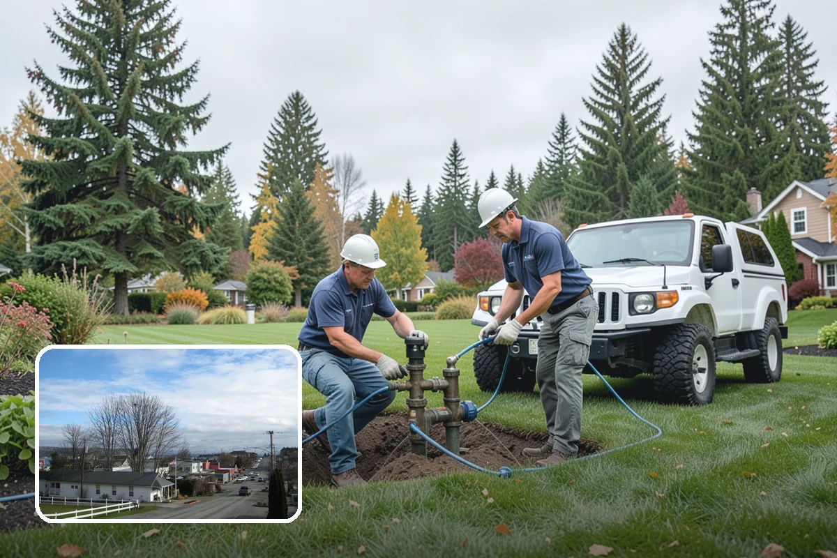 Beech Hedge Trimming in Langley, Island County, WA - Provides dense green screening through summer