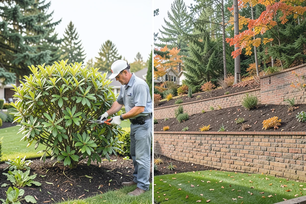 Beech Hedge Trimming in Medina, King County, WA - Assess the branch framework and current density