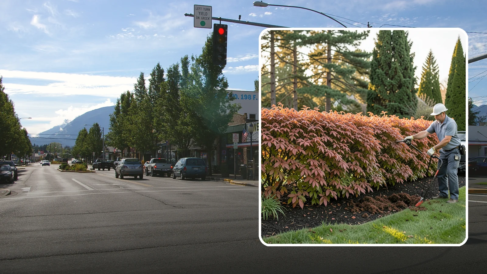 Beech Hedge Trimming in North Bend, King County, WA - Specialist beech hedge trimming that maintains dense summer green and the coppery winter leaves this deciduous hedge is loved for.