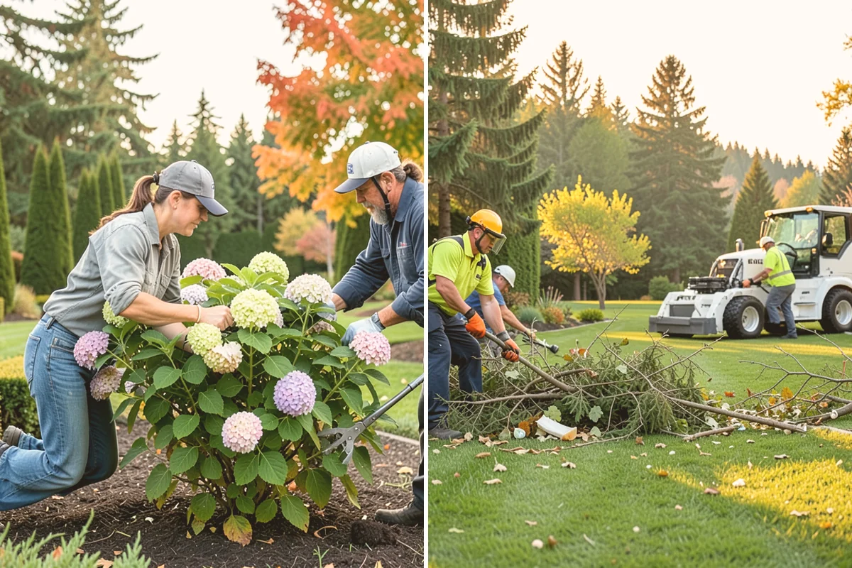 Beech Hedge Trimming in Orting, Pierce County, WA - Assess the branch framework and current density