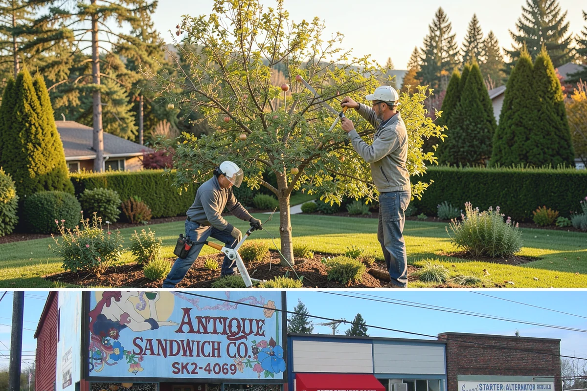 Beech Hedge Trimming in Ruston, Pierce County, WA - Give the main shaping trim in late summer to lock in winter leaf retention