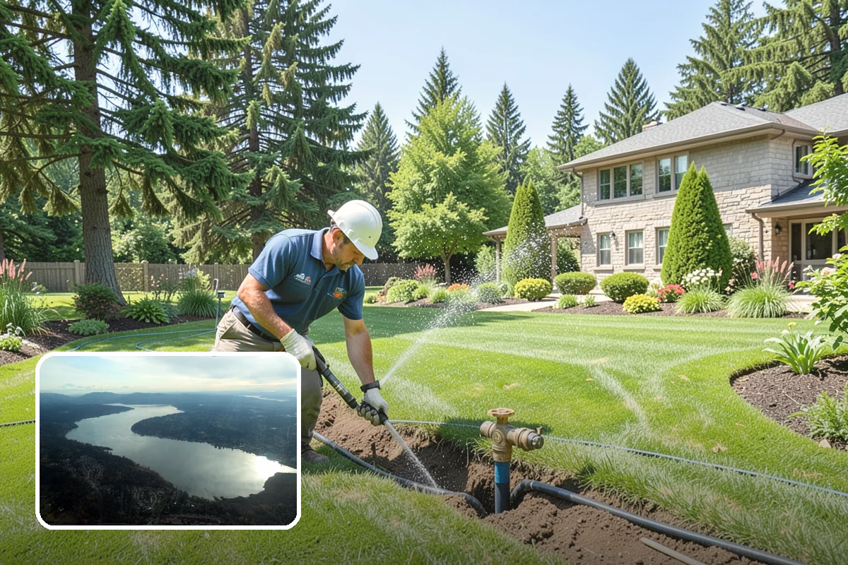Beech Hedge Trimming in Sammamish, King County, WA - Provides dense green screening through summer