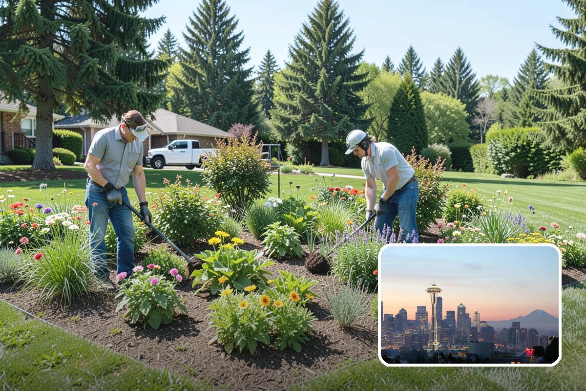 Beech Hedge Trimming in Seattle, King County, WA - Provides dense green screening through summer