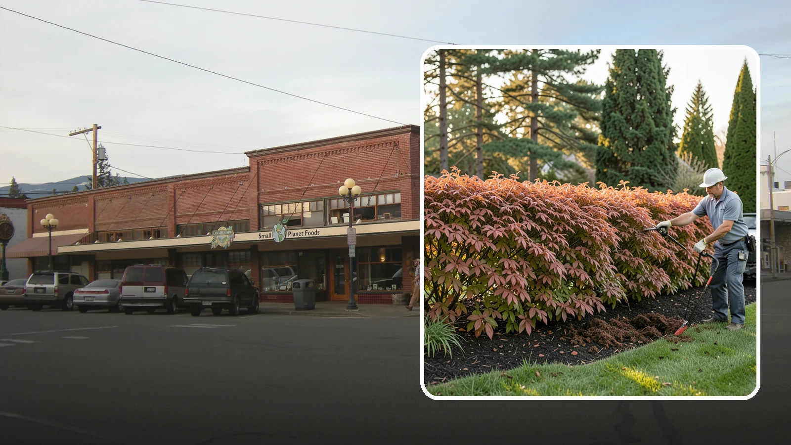 Beech Hedge Trimming in Sedro-Woolley, Skagit County, WA - Specialist beech hedge trimming that maintains dense summer green and the coppery winter leaves this deciduous hedge is loved for.