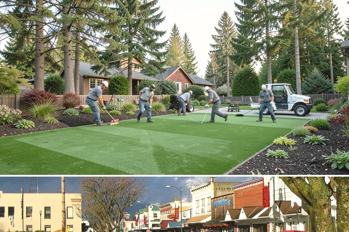Bi-Weekly Lawn Mowing in Arlington, Snohomish County, WA - Biweekly works well spring through fall for shaded lots, though we recommend switching to weekly during the vigorous May-to-June...