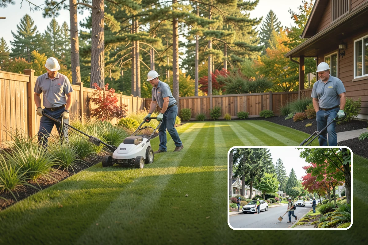 Bi-Weekly Lawn Mowing in Beaux Arts Village, King County, WA - Cost-effective cadence for slower-growing shaded lawns