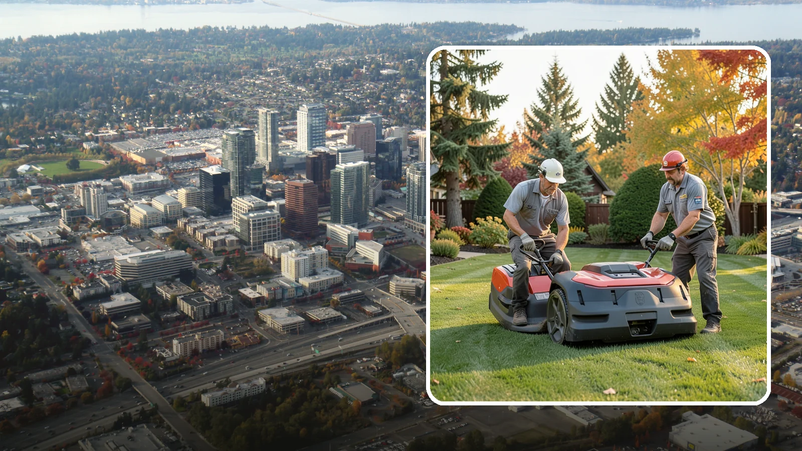 Bi-Weekly Lawn Mowing in Bellevue, King County, WA - Maintain a neat yard on an every-other-week schedule that suits shadier Northwest lots and slower-growing turf.
