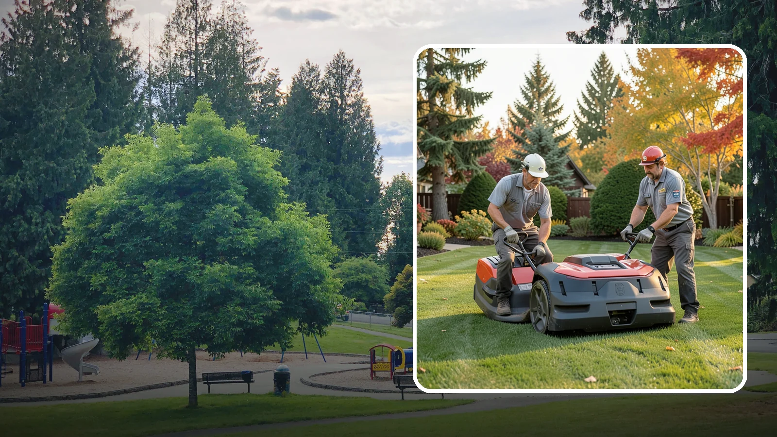 Bi-Weekly Lawn Mowing in Bonney Lake, Pierce County, WA - Maintain a neat yard on an every-other-week schedule that suits shadier Northwest lots and slower-growing turf.