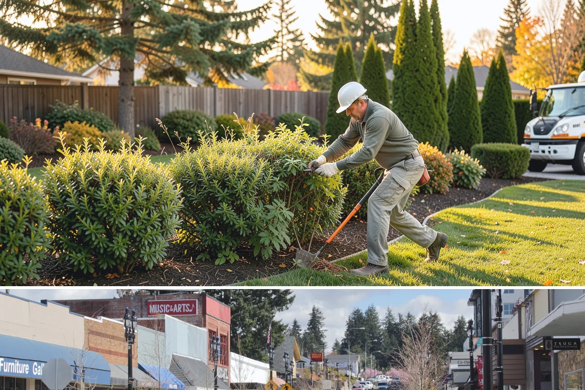 Bi-Weekly Lawn Mowing in Bothell, King County, WA - Biweekly works well spring through fall for shaded lots, though we recommend switching to weekly during the vigorous May-to-June...