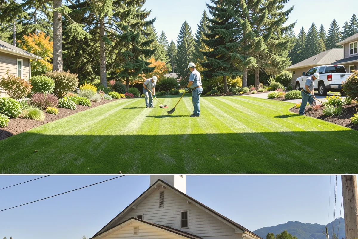 Bi-Weekly Lawn Mowing in Concrete, Skagit County, WA - Biweekly works well spring through fall for shaded lots, though we recommend switching to weekly during the vigorous May-to-June...