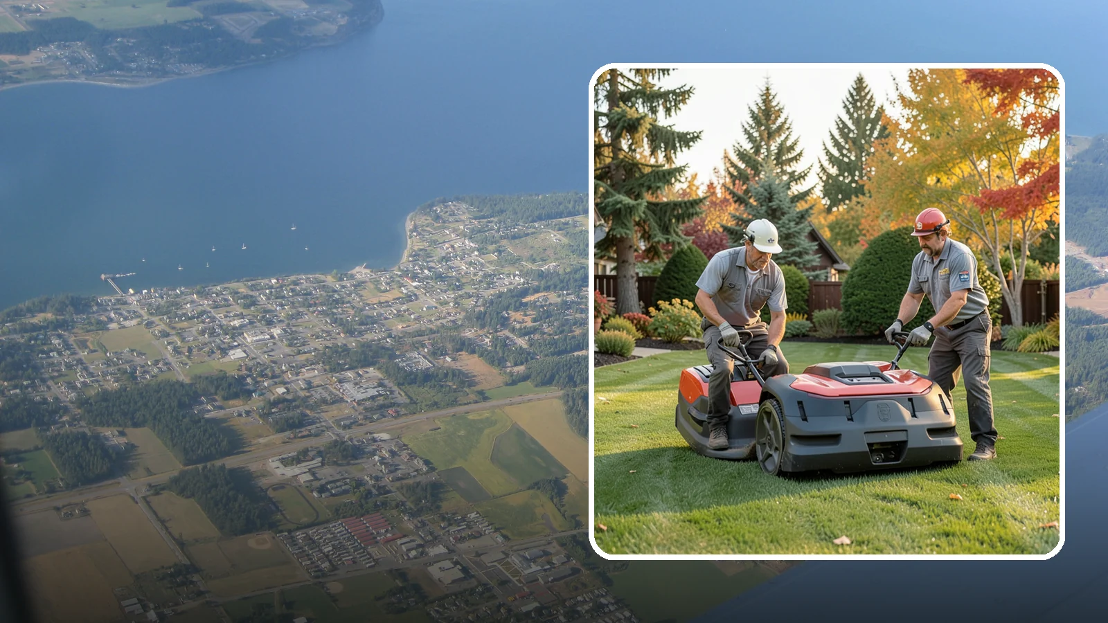 Bi-Weekly Lawn Mowing in Coupeville, Island County, WA - Maintain a neat yard on an every-other-week schedule that suits shadier Northwest lots and slower-growing turf.