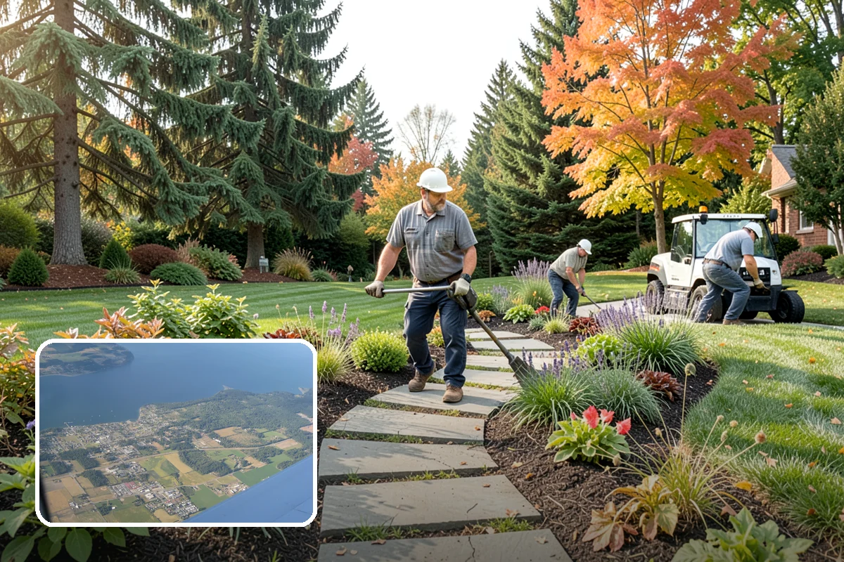 Bi-Weekly Lawn Mowing in Coupeville, Island County, WA - Cost-effective cadence for slower-growing shaded lawns