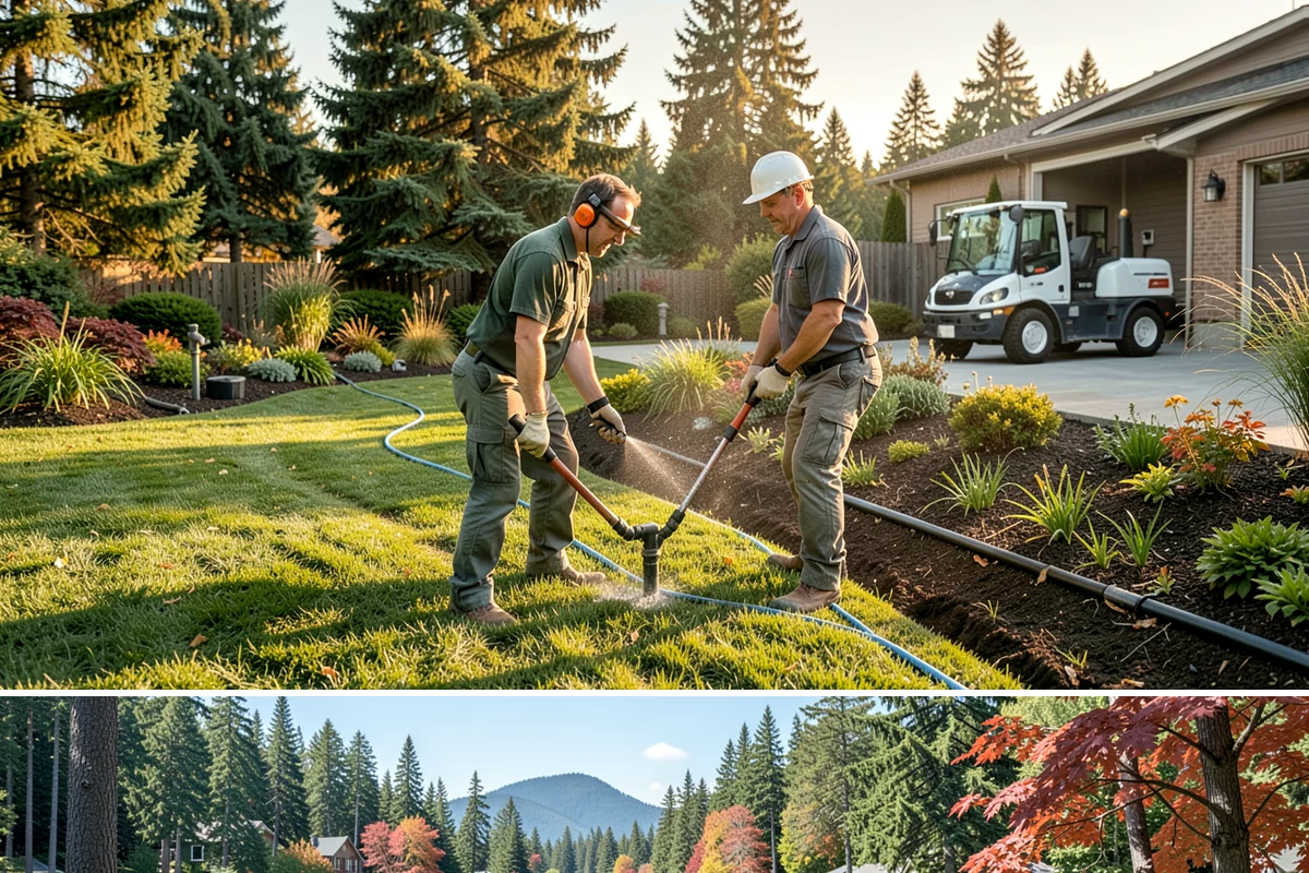Bi-Weekly Lawn Mowing in Covington, King County, WA - Biweekly works well spring through fall for shaded lots, though we recommend switching to weekly during the vigorous May-to-June...