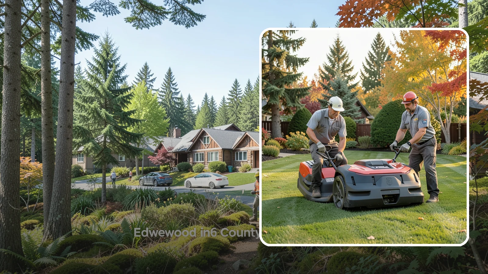 Bi-Weekly Lawn Mowing in Edgewood, Pierce County, WA - Maintain a neat yard on an every-other-week schedule that suits shadier Northwest lots and slower-growing turf.