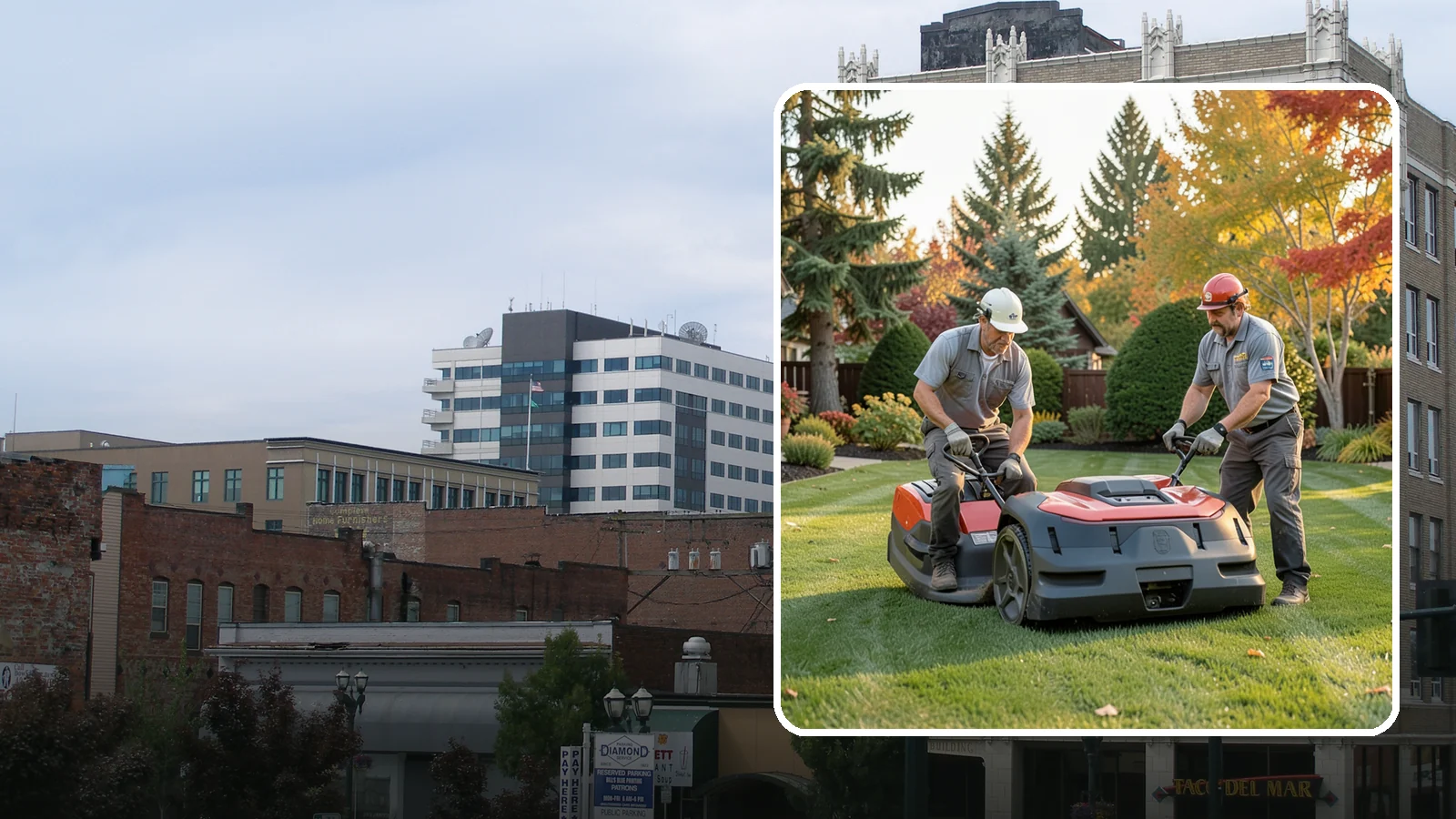 Bi-Weekly Lawn Mowing in Everett, Snohomish County, WA - Maintain a neat yard on an every-other-week schedule that suits shadier Northwest lots and slower-growing turf.