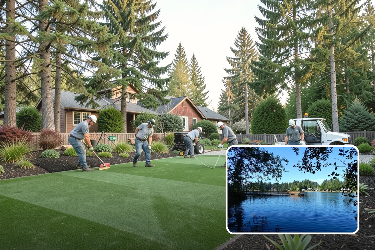 Bi-Weekly Lawn Mowing in Federal Way, King County, WA - Cost-effective cadence for slower-growing shaded lawns