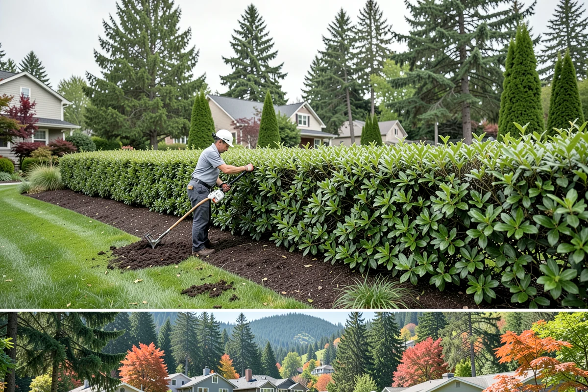 Bi-Weekly Lawn Mowing in Fircrest, Pierce County, WA - Biweekly works well spring through fall for shaded lots, though we recommend switching to weekly during the vigorous May-to-June...