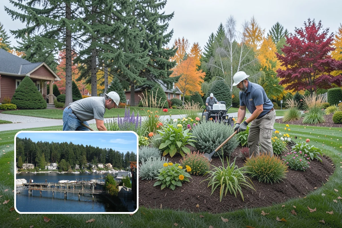 Bi-Weekly Lawn Mowing in Gig Harbor, Pierce County, WA - Cost-effective cadence for slower-growing shaded lawns