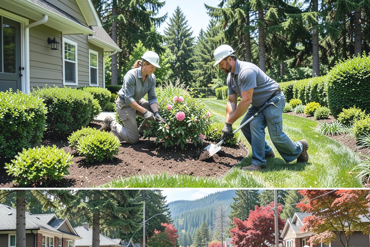 Bi-Weekly Lawn Mowing in Hunts Point, King County, WA - Biweekly works well spring through fall for shaded lots, though we recommend switching to weekly during the vigorous May-to-June...